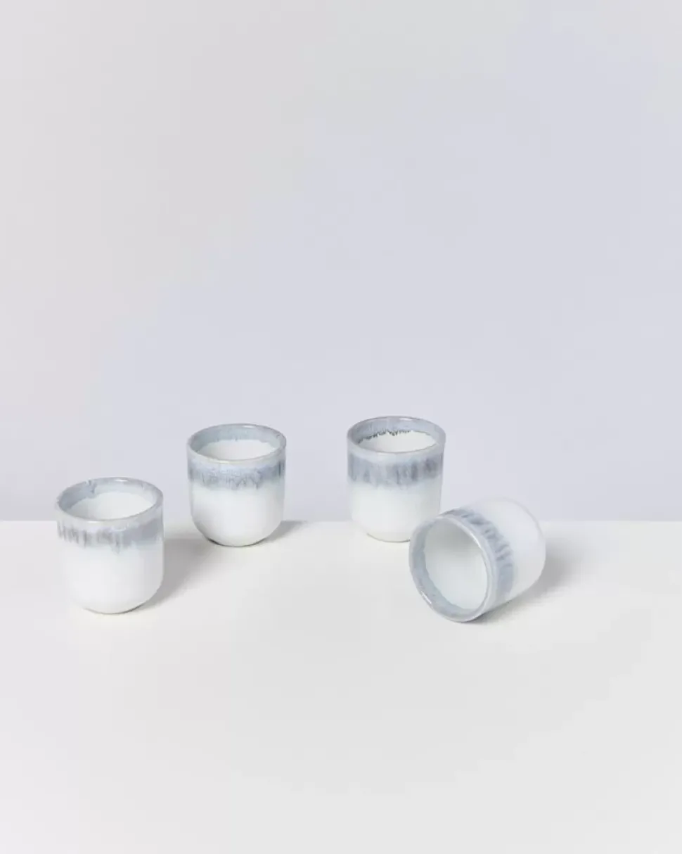 Alcachofra Becher Klein Graublau