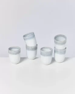 Alcachofra 6Er Set Becher Gros Graublau