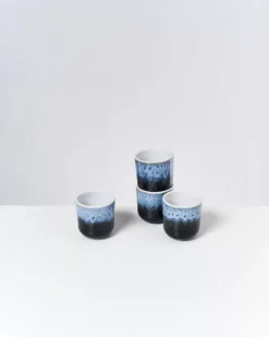 Alcachofra 4Er Set Becher Klein Schwarz