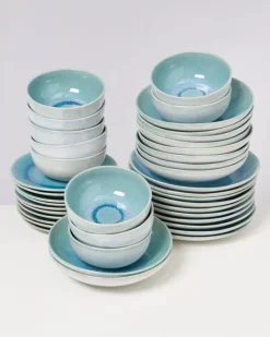 Alcachofra Grunblau - 40 Teiliges Set