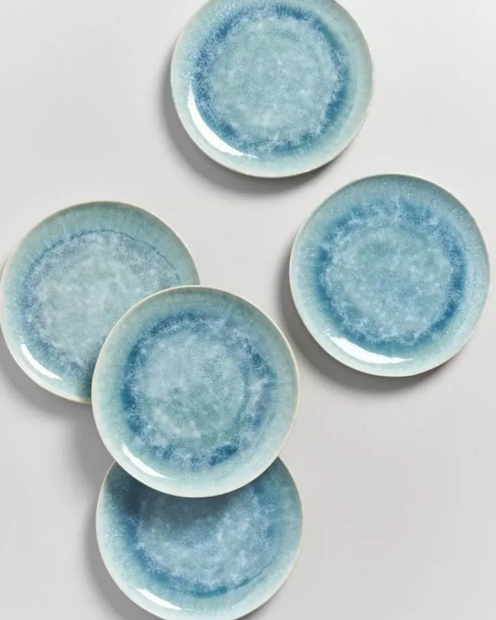 Alcachofra Miniteller Grunblau