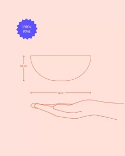 Alcachofra Muslischale Graublau