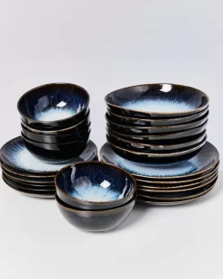 Alcachofra Schwarz - 24 Teiliges Set