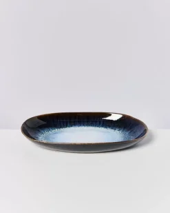 Alcachofra Servierplatte L Schwarz