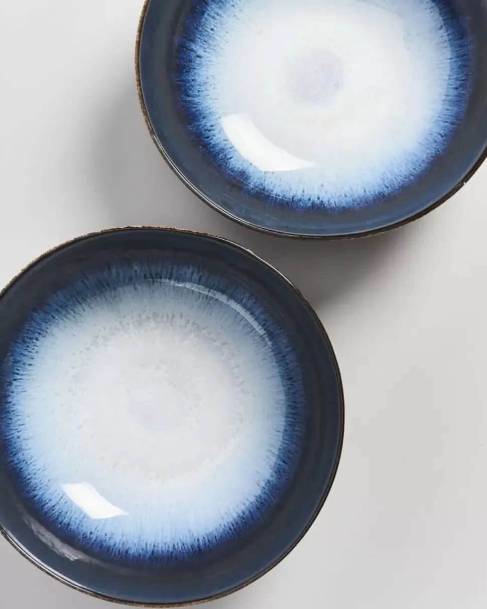 Alcachofra Servierschale Schwarz