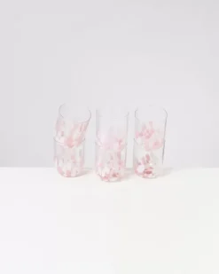 Alegria 6Er Set Glas Gros Drops Rose