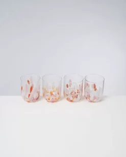 Alegria 4Er Set Glas Gros Drops Goldfisch