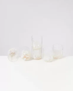 Alegria 6Er Set Glas Gros Drops Sand