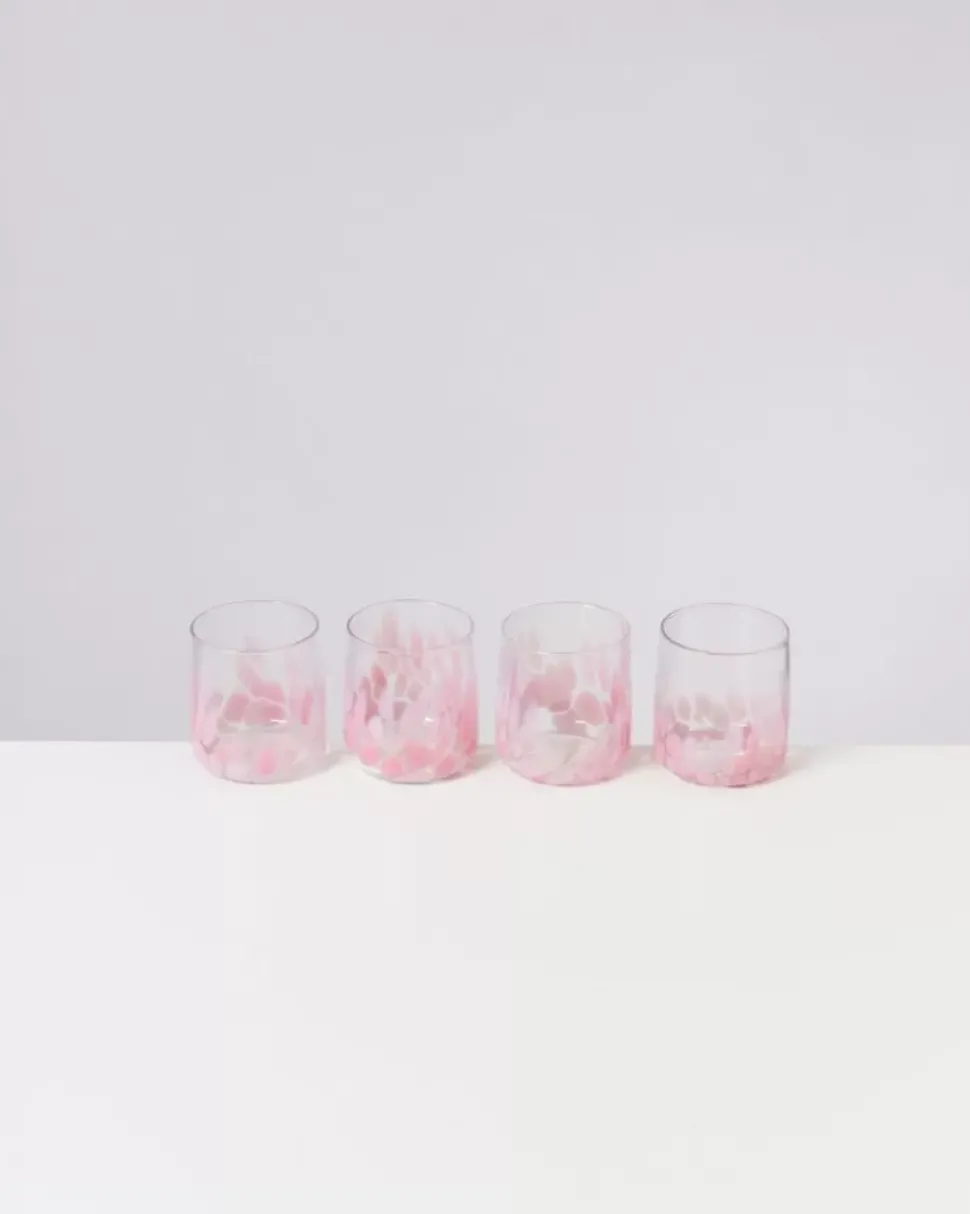 Alegria Glas Klein Big Drops Rosa