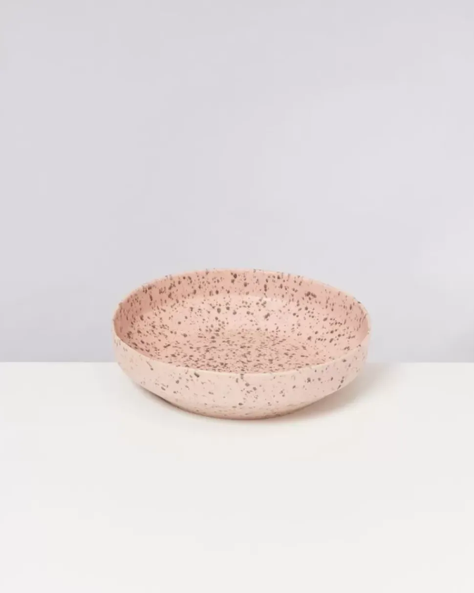 Almada Obstschale Apricot Gesprenkelt