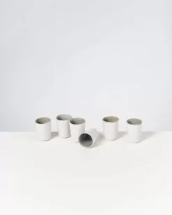 Areia 6Er Set Espressobecher Grau