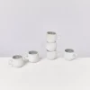 Areia 6Er Set Espressotasse Grau