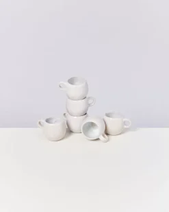 Areia 6Er Set Espressotasse Weis