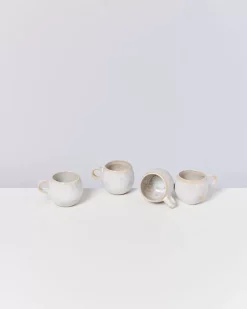 Areia 4Er Set Espressotasse Sand