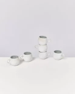 Areia 6Er Set Espressotasse Grau