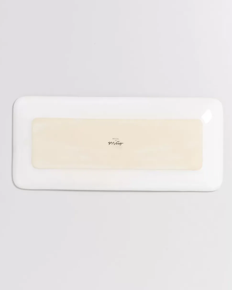 Areia Servierplatte L Modern Grau