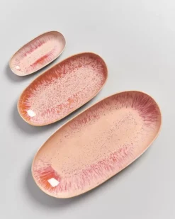Areia Servierplatte L Pink