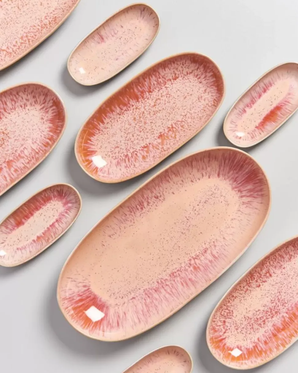 Areia Servierplatte L Pink