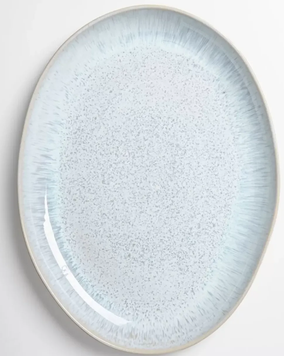 Areia Servierplatte Oval Xl Azur