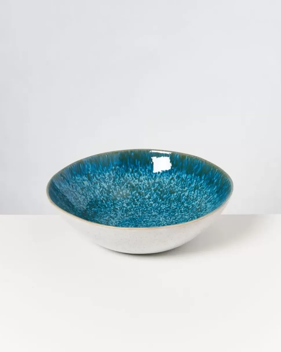 Areia Servierschale Gros Flach Aqua