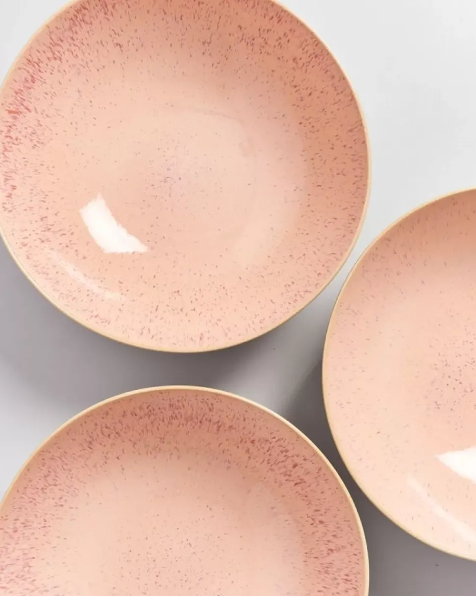 Areia Servierschale Gros Flach Pink