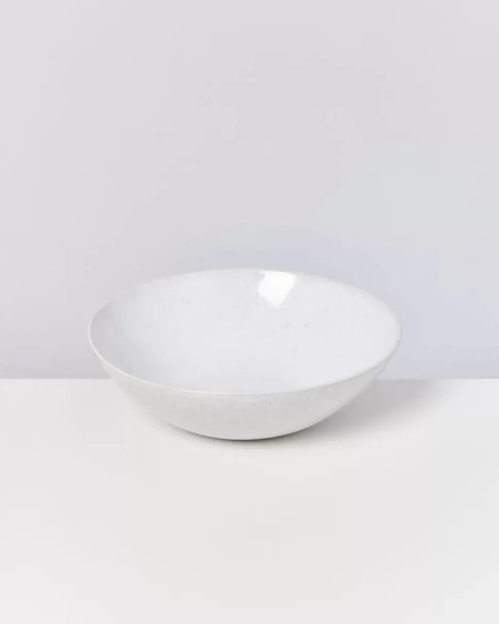 Areia Servierschale Gros Flach Weis