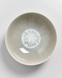 Areia Servierschale Gros Flach Grau