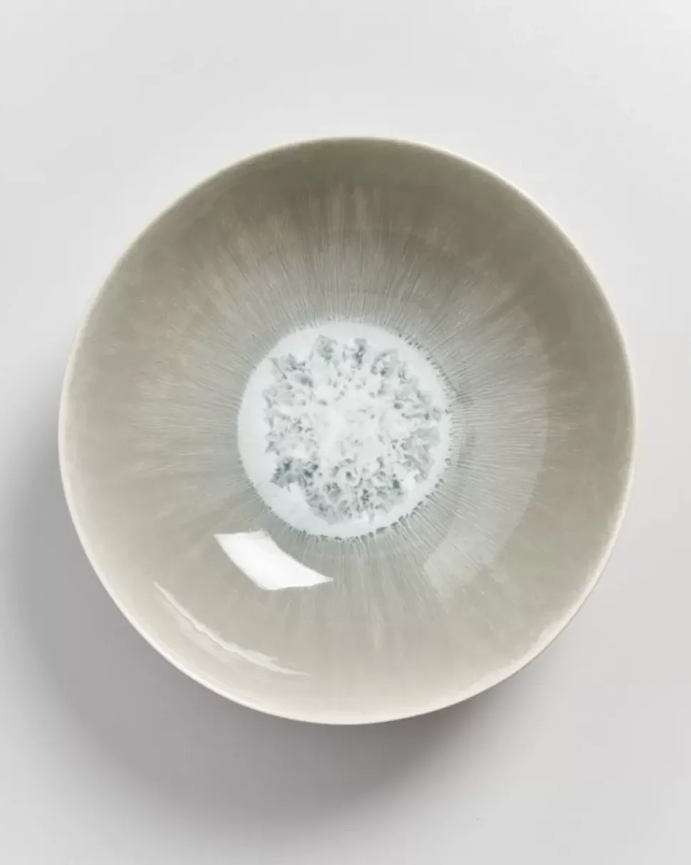 Areia Servierschale Gros Flach Grau