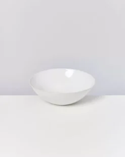 Areia Servierschale Klein Flach Weis