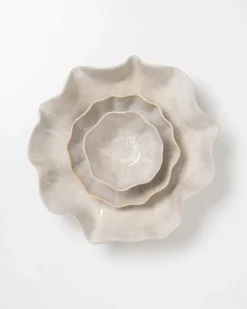 Areia Shell Servierschale Sand