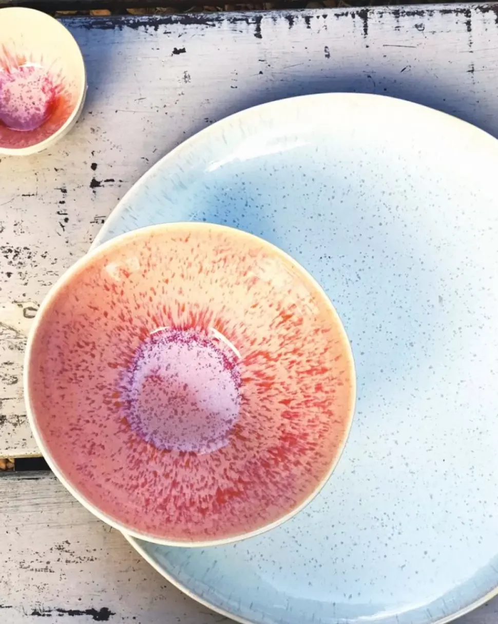 Areia Teller Gros Azur