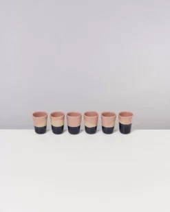 Bica Espressobecher Pink Navy Cream