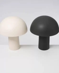 Cogumelo Keramiklampe Dunkelgrun