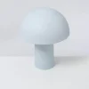 Cogumelo Keramiklampe Hellblau