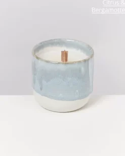 Coimbra Duftkerze "Dia No Mar" Graublau