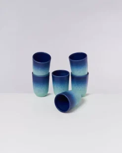 Copa Alto Becher Gros Blau Turkis