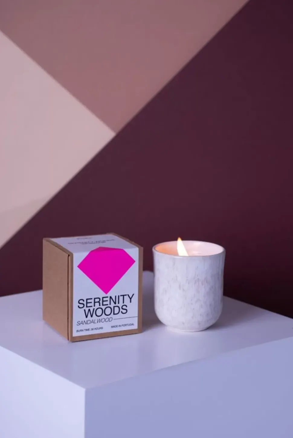 Copa Alto Duftkerze "Sandalwood" Sand