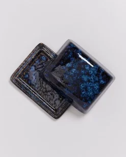 Cordoama Butterdose Dunkelblau