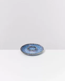 Cordoama 6Er Set Eierbecher Blau Gesprenkelt