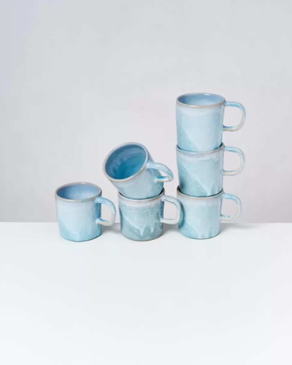Cordoama 6Er Set Tasse Gros Aqua