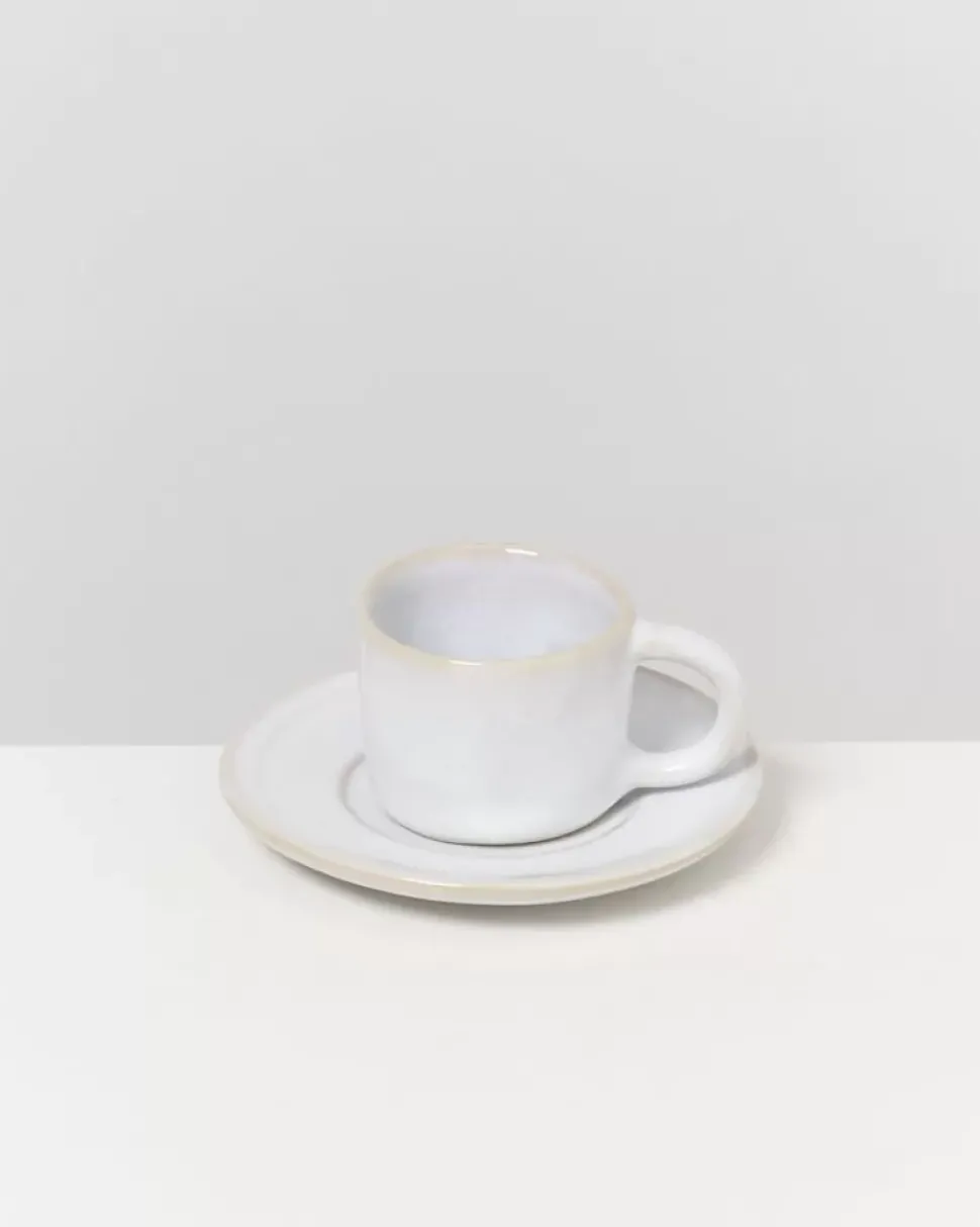 Cordoama Espresso-Untertasse Weis