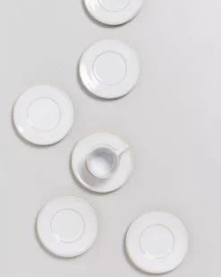 Cordoama Espresso-Untertasse Weis