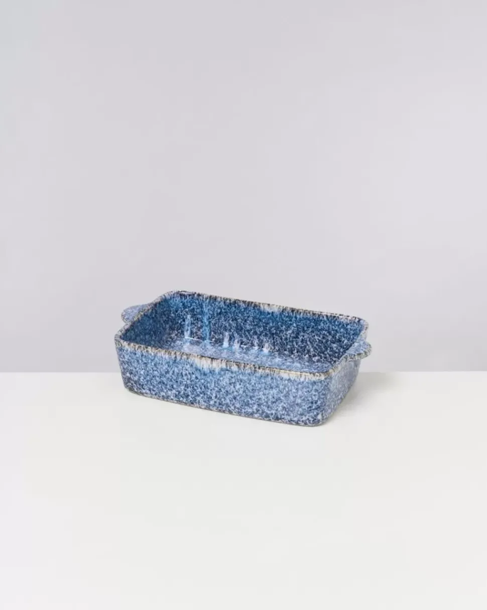 Cordoama Ofenform Klein Blau Gesprenkelt