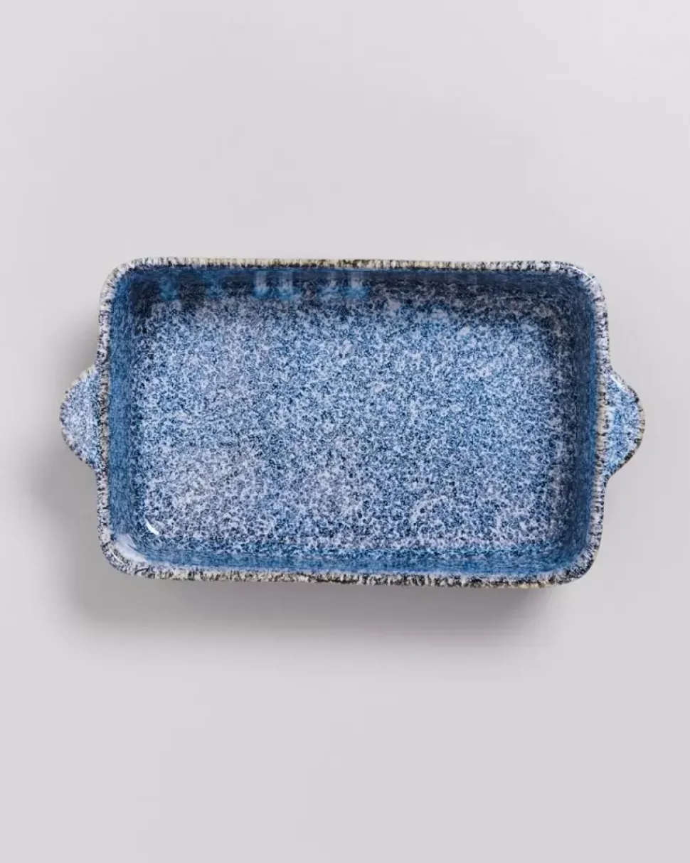 Cordoama Ofenform Klein Blau Gesprenkelt