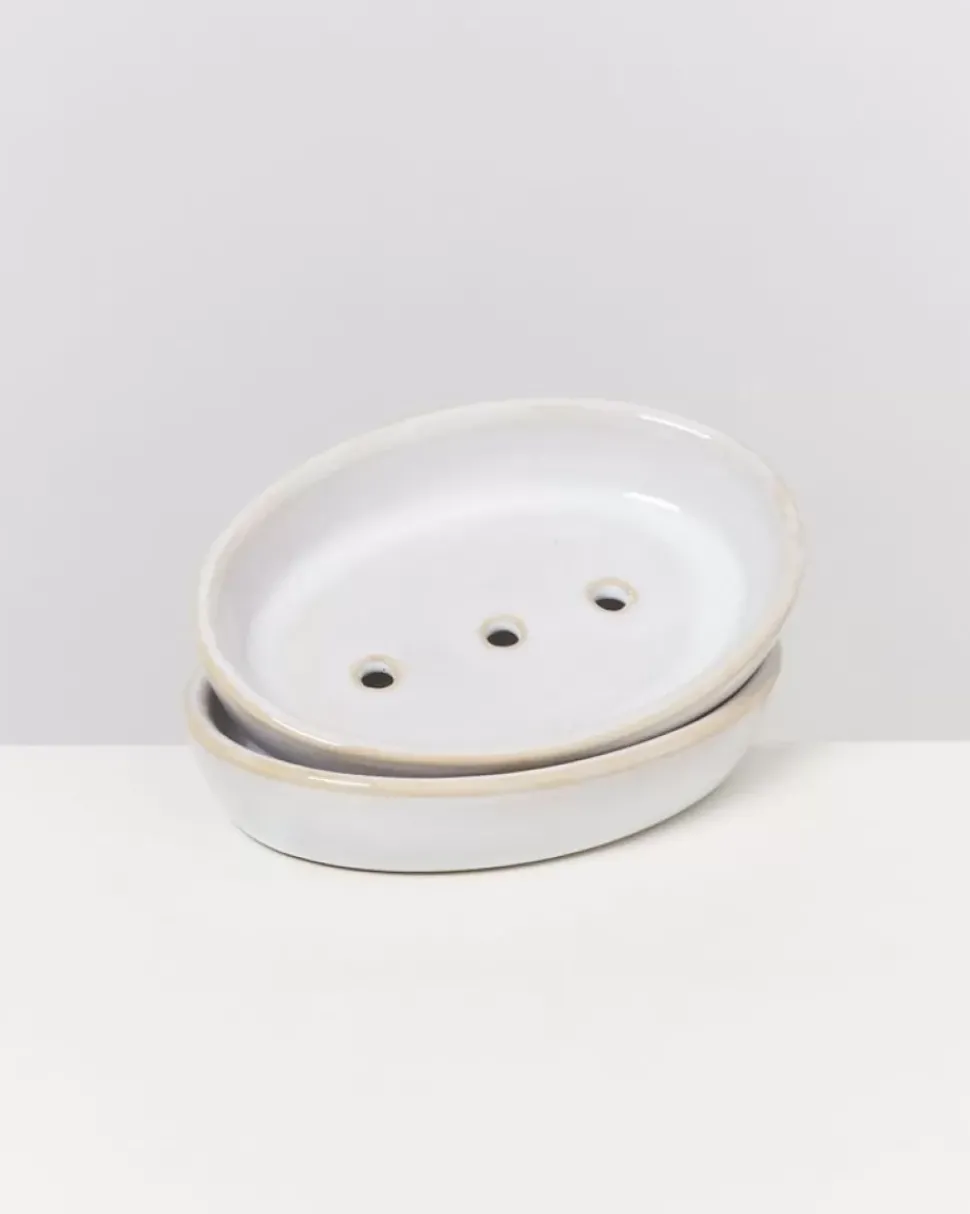 Cordoama Seifenschale Weis