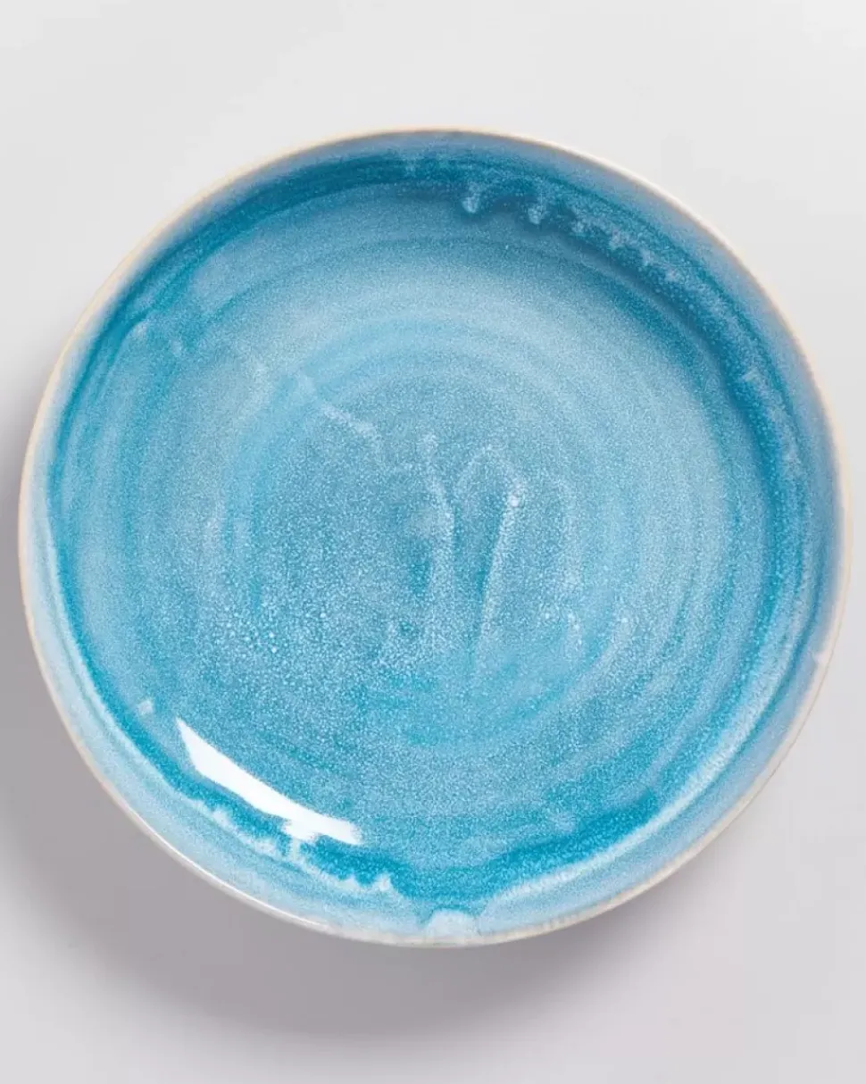 Cordoama Servierschale Gros Flach Aqua