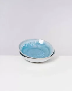 Cordoama Servierschale Klein Flach Aqua