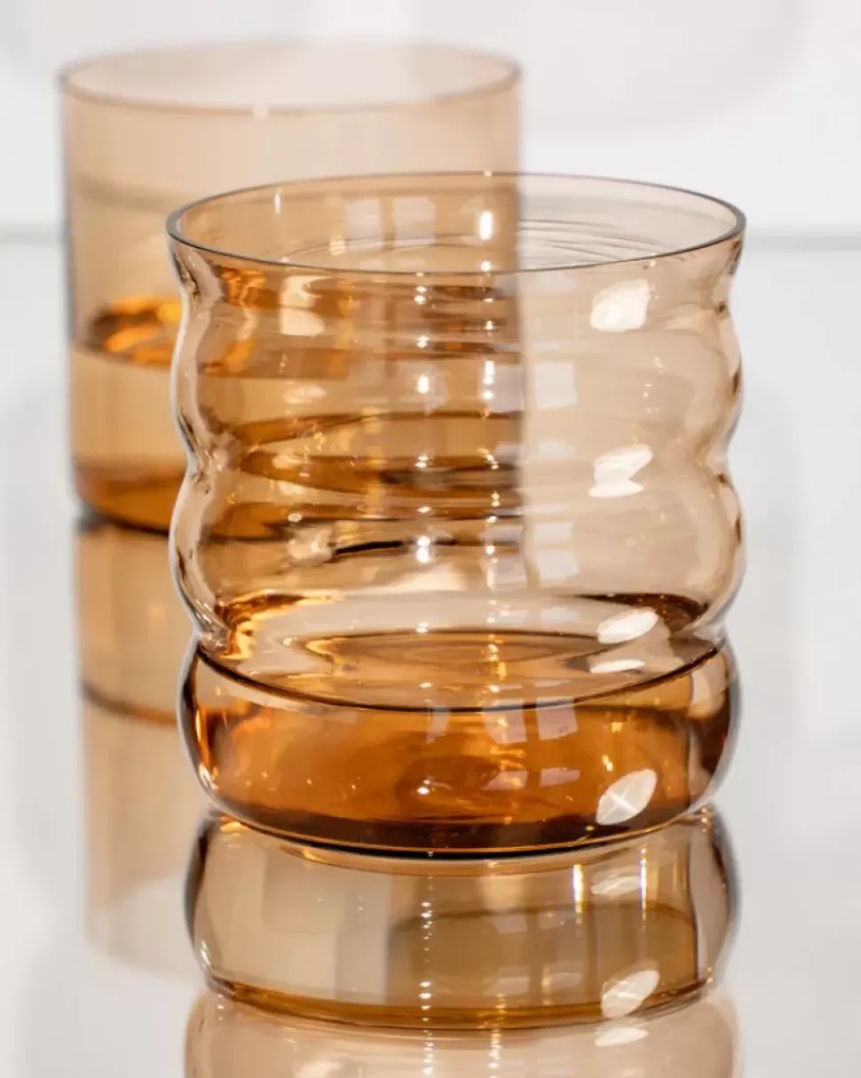 Joia Glas Bubble Bronze