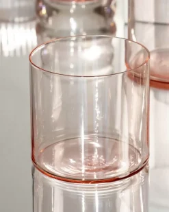 Joia Glas Klein Pink Opal