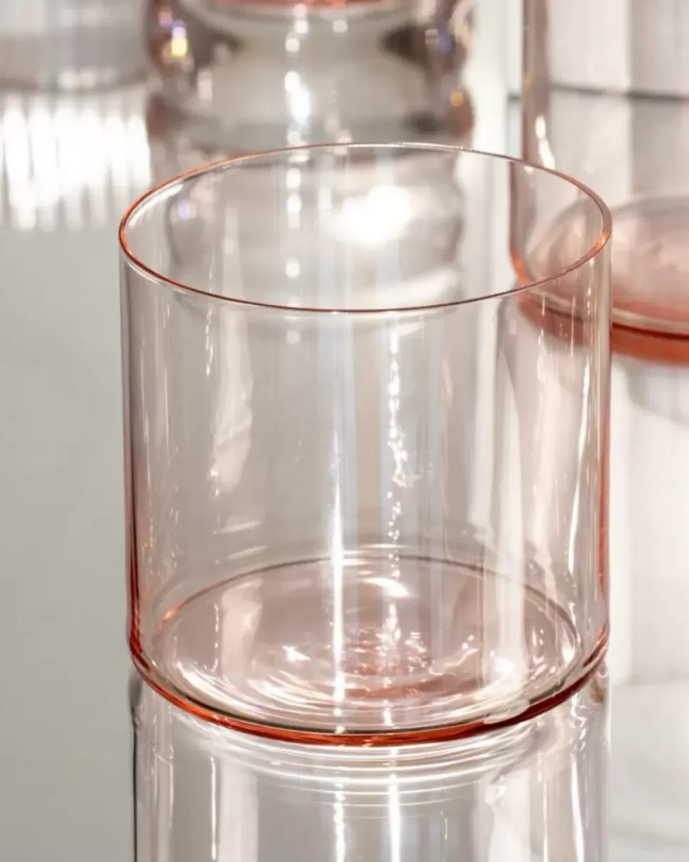 Joia Glas Klein Pink Opal